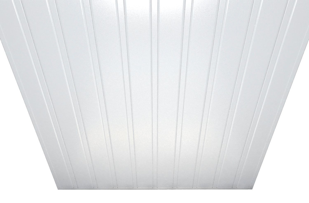 Комплект реечных потолков Mr.Tektum Classic 84R 2x3 м белый матовый  #1