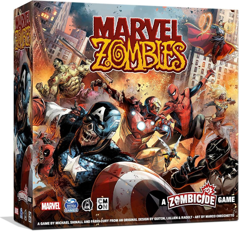 Настольная игра Marvel Zombies A Zombicide Game (Core Box) #1