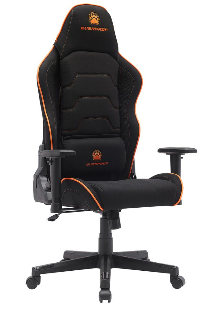 Everprof Игровое компьютерное кресло, оранжевый/черный #1
