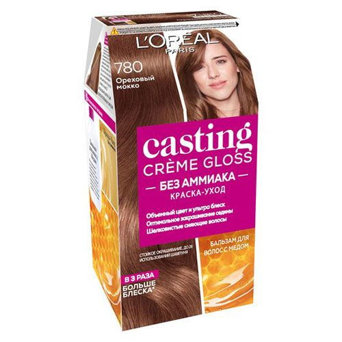 L'Oreal Paris Краска для волос Casting Creme Gloss 780 Ореховый Мокко #1