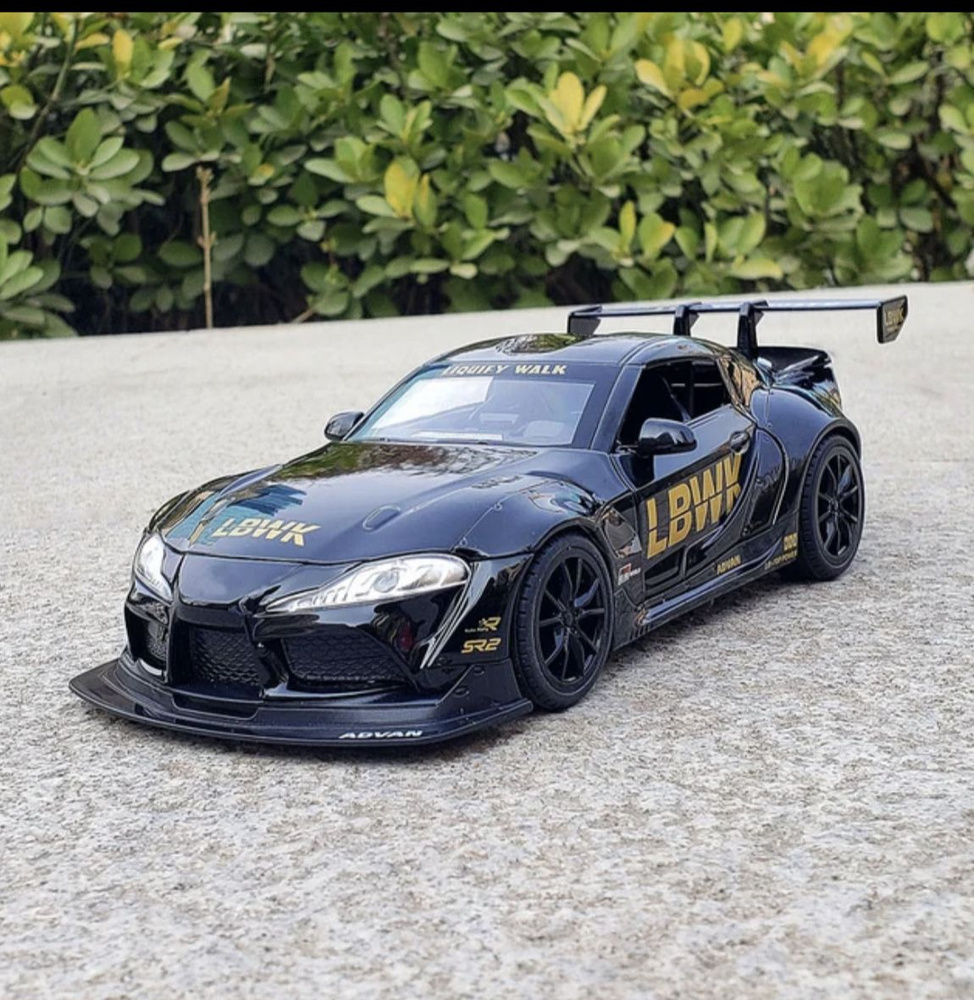 Коллекционная масштабная модель Toyota Supra Liberty Walk LBWK 1:24 ...