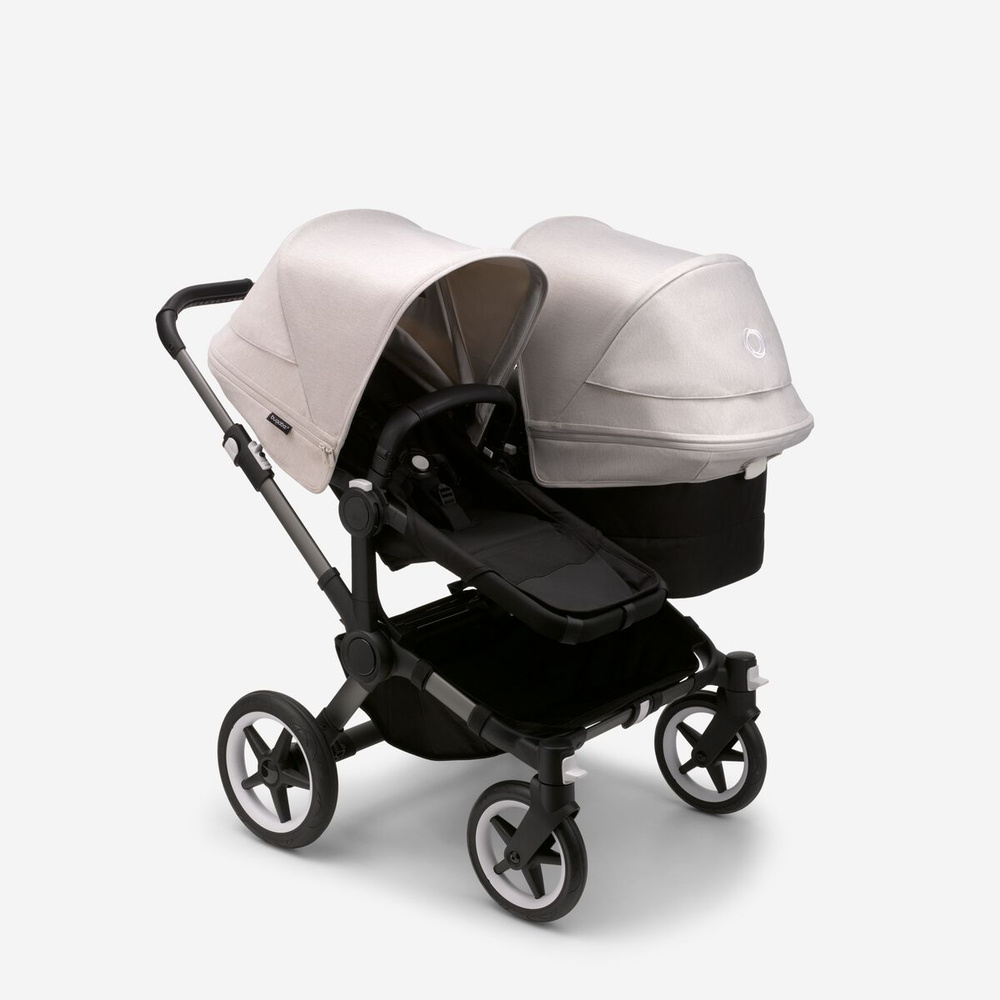 Коляска для погодок Bugaboo Donkey 5 Misty white/midnight black/graphite #1