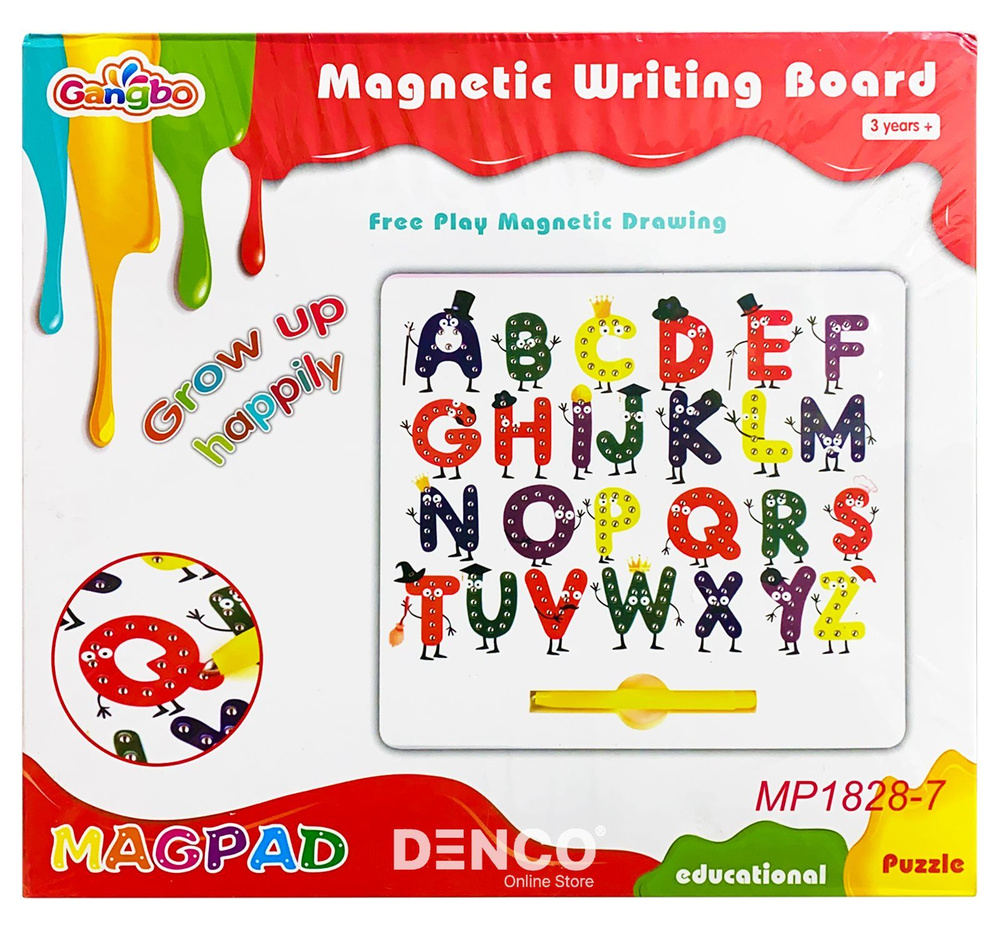 Планшет для рисования магнитами Magnetic Writing Board для изучения английского алфавита  #1