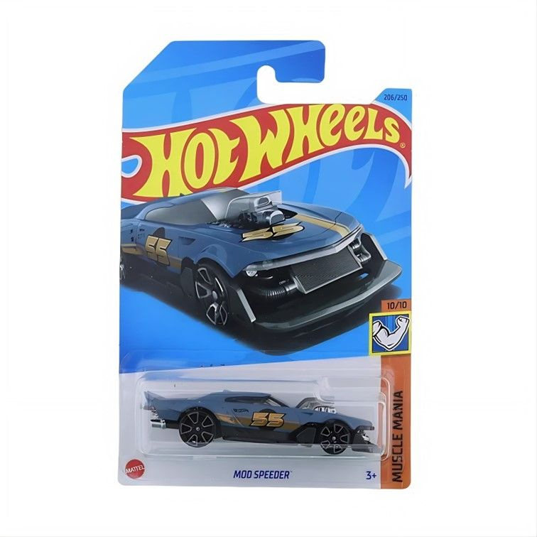 HKG59 Машинка металлическая игрушка Hot Wheels коллекционная модель Mod Speeder серый  #1