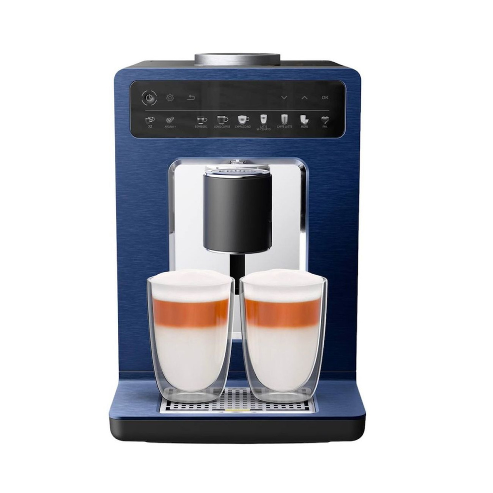 Автоматическая кофемашина Krups EVIDENCE от WILMOTTE EA89W410 синий/черный  #1