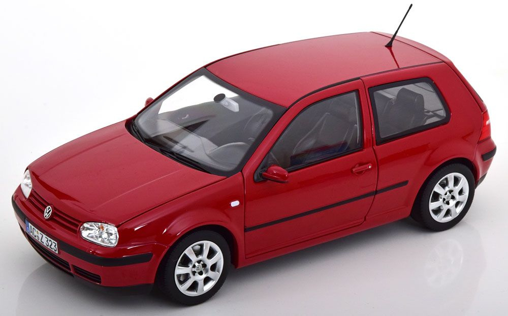 Модель коллекционная Vw volkswagen golf 4 2002 red / фольксваген гольф красный  #1