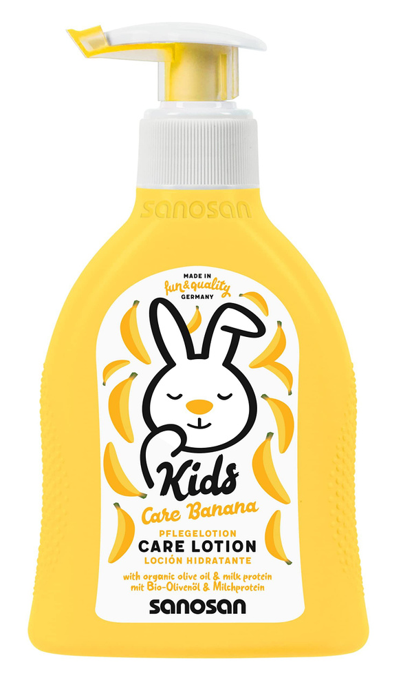 SANOSAN Молочко с ароматом банана Kids Care Lotion Banana #1