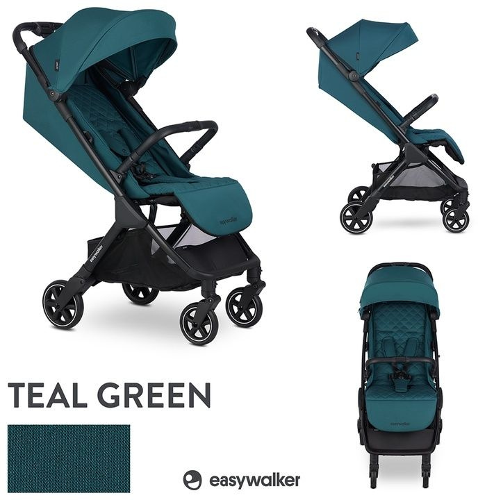 Коляска прогулочная Easywalker Jackey Teal Green, бирюзовый #1