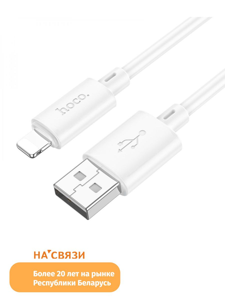 hoco Кабель для мобильных устройств USB Type-C/USB Type-C, 1 м, белый  #1