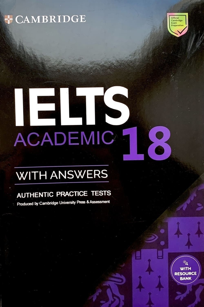 IELTS Cambridge 18 (Academic)+CD #1