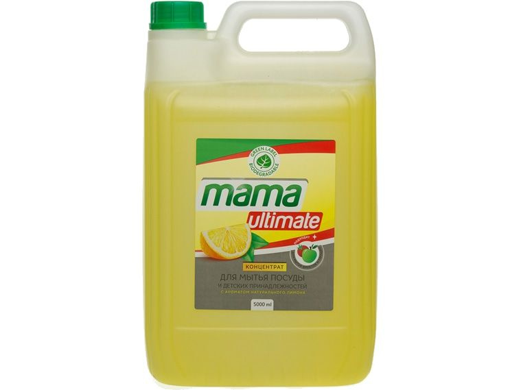 Средство для мытья посуды Mama Ultimate natural lemon #1