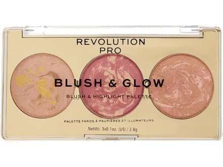 Румяна, Бронзер И Хайлайтер 3В1 Revolution Pro Blush & Glow #1