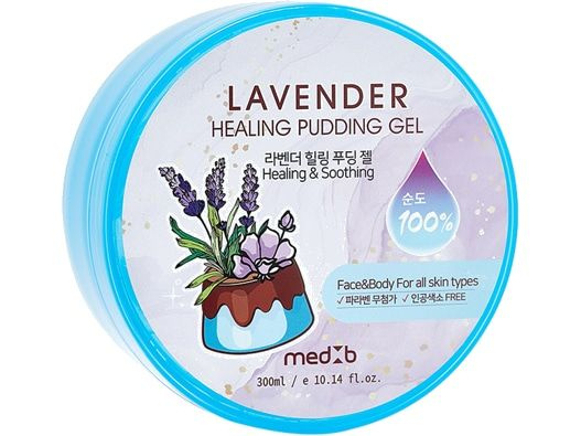 Гель для тела с лавандой MEDB Lavender Healing Pudding Gel #1