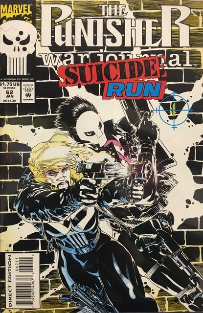 The Punisher War Journal #62 Marvel Comics. Официальный комикс на английском языке.  #1