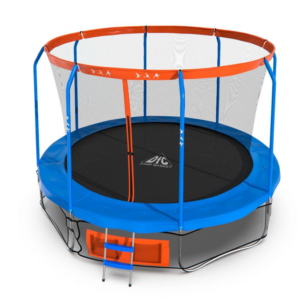 Батут DFC JUMP BASKET с сеткой 14FT-JBSK-B #1