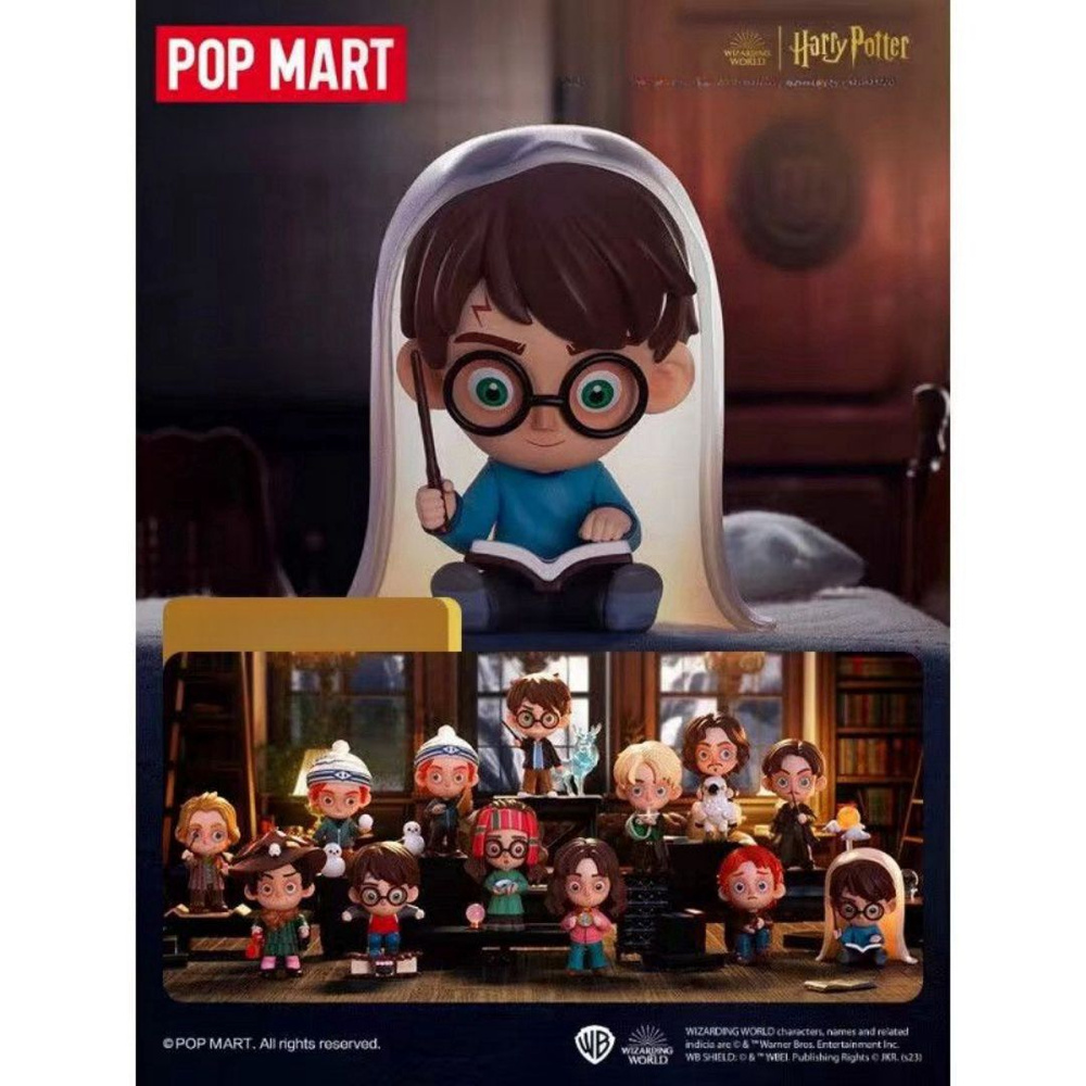 Коллекционные фигурки Гарри Поттер ПОП МАРТ / Harry Potter POP MART,1 набор  из 12 деталей, с возможностью скрытой модели - купить с доставкой по  выгодным ценам в интернет-магазине OZON (1324797982)