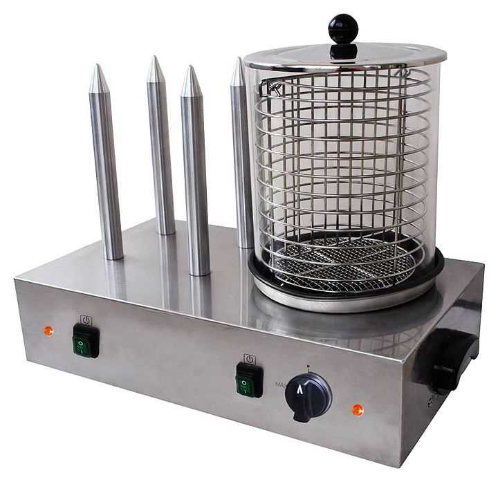 Аппарат для хот-догов EKSI HHD-1, 0,6 кВт, индикация нагрева, отдельное включение подогрева  #1