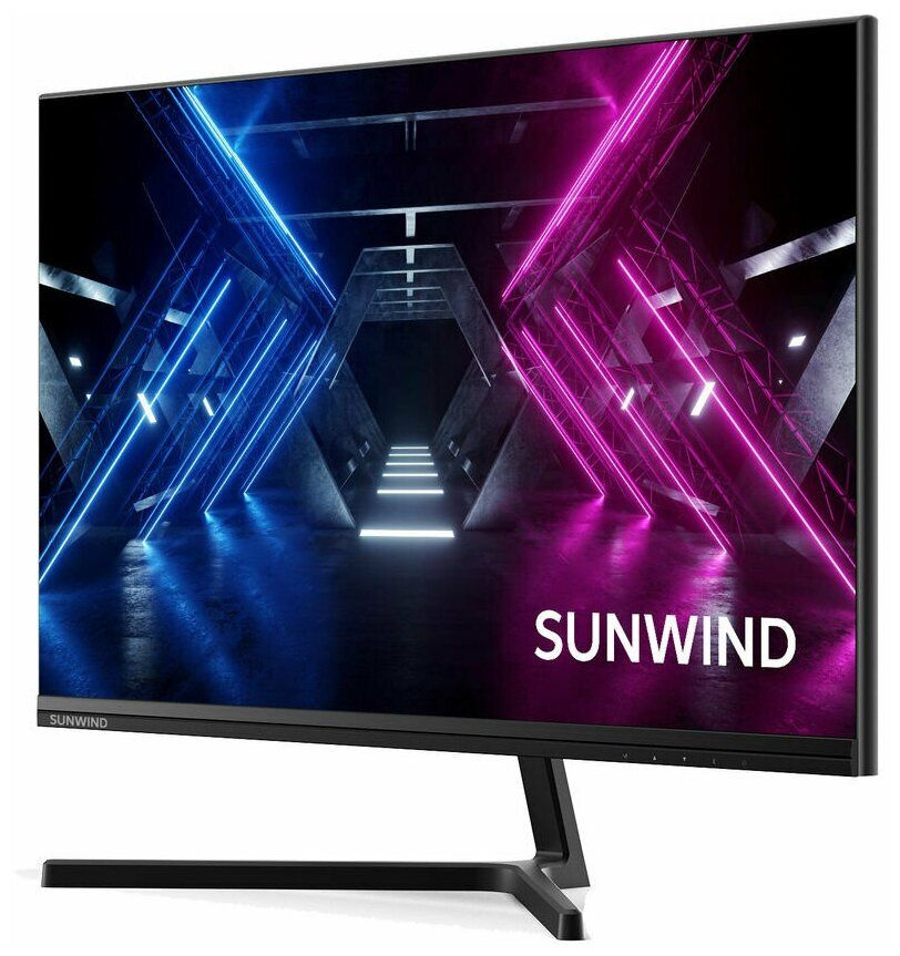 SUNWIND 23.8" Монитор SUN-M24BG110, черный #1