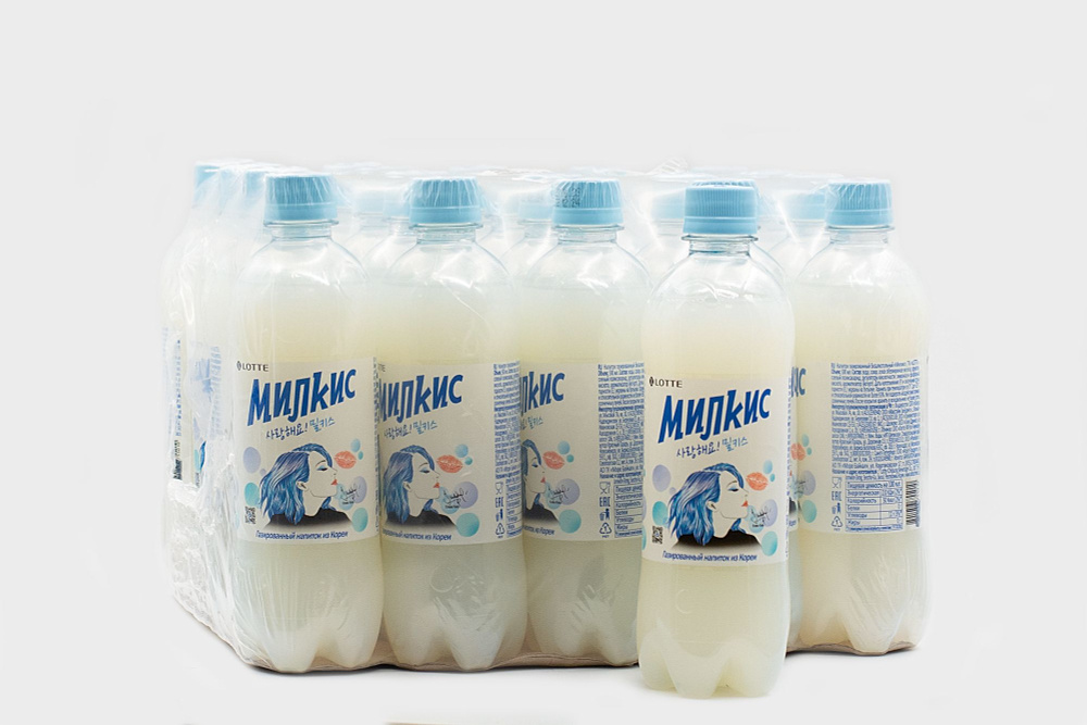 Напиток безалкогольный газированный Милкис Оригинальный 500 мл / Milkis Original 500 ml Упаковка 20шт. #1