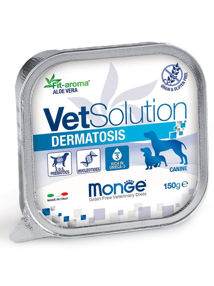 Monge VetSolution влажный корм для собак, при заболеваниях кожи (24шт в уп), 150 гр  #1