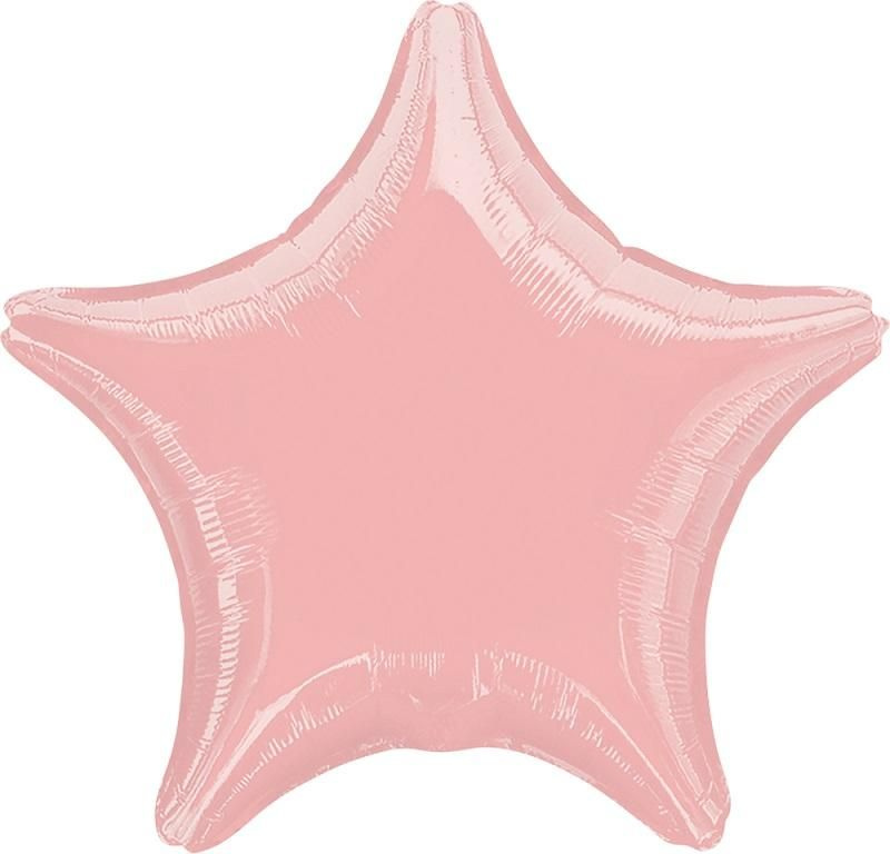 Воздушный шар, Весёлая затея, Звезда Pink металлик США #1