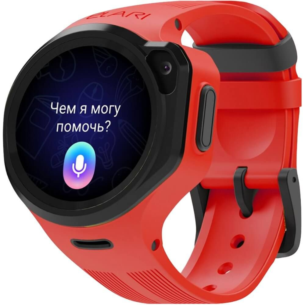 Детские смарт-часы Elari KidPhone 4GR c Марусей Red #1