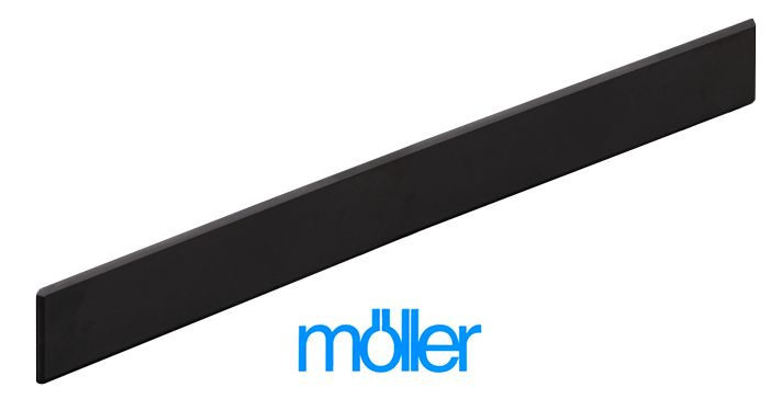 Заглушка подоконника Moeller LD 40 двусторонняя, черная, 1шт. #1