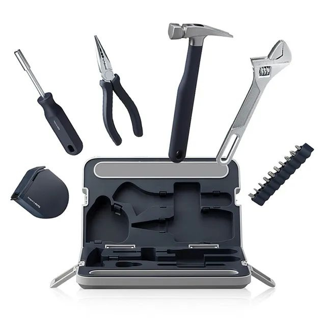 Набор инструментов HOTO Manual Tool Set QWSGJ002 (серый) #1