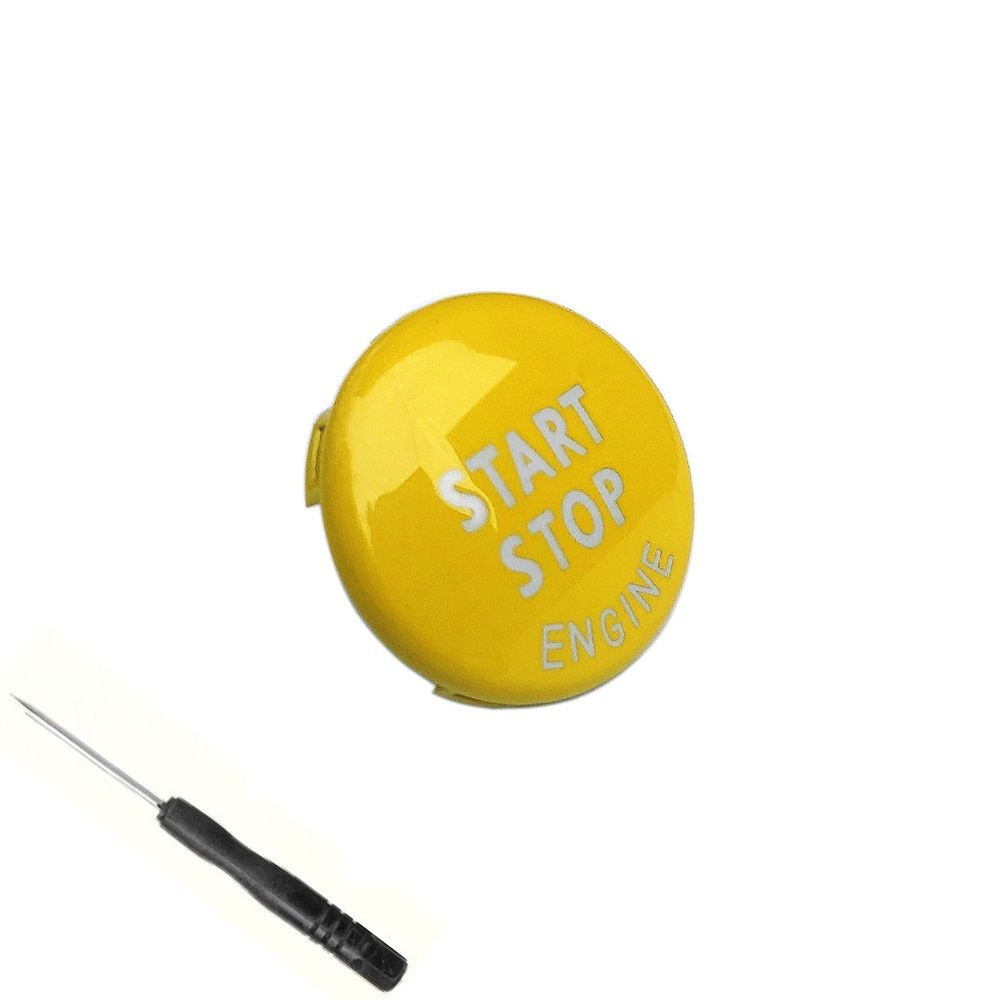 Кнопка запуска двигателя автомобиля, замена крышки, переключатель ...