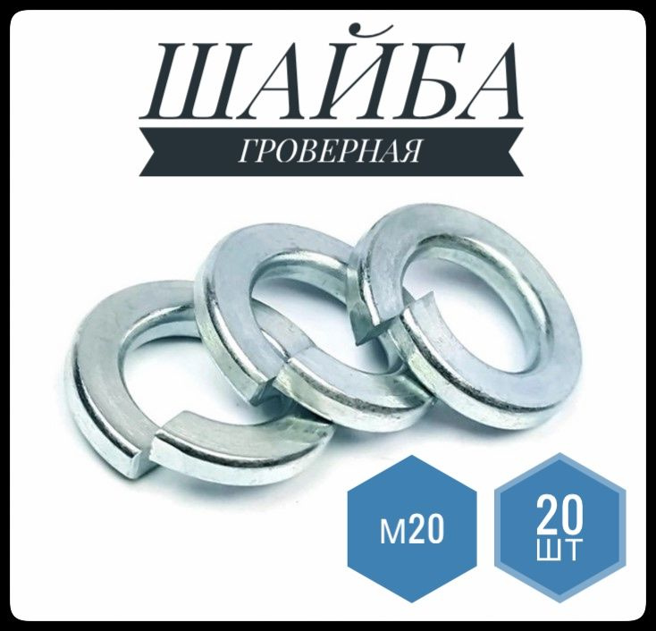 ФИКУС Шайба Гроверная, DIN127, 02 шт., 300 г #1