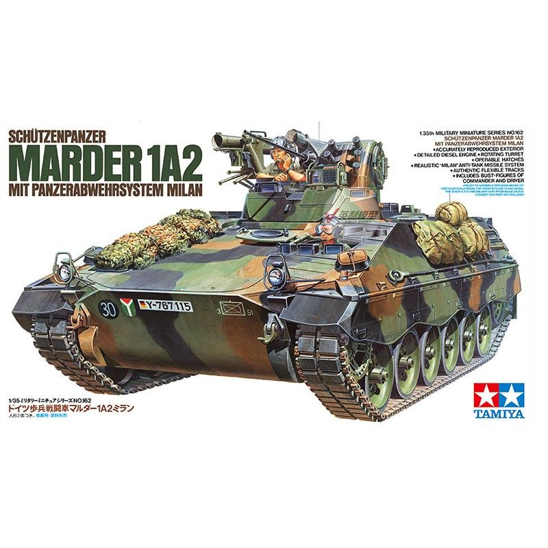 Сборная модель Военная модель Tamiya-35162 1/35 Weasel 1A2 Infantry Fighting Vehicle model kit  #1