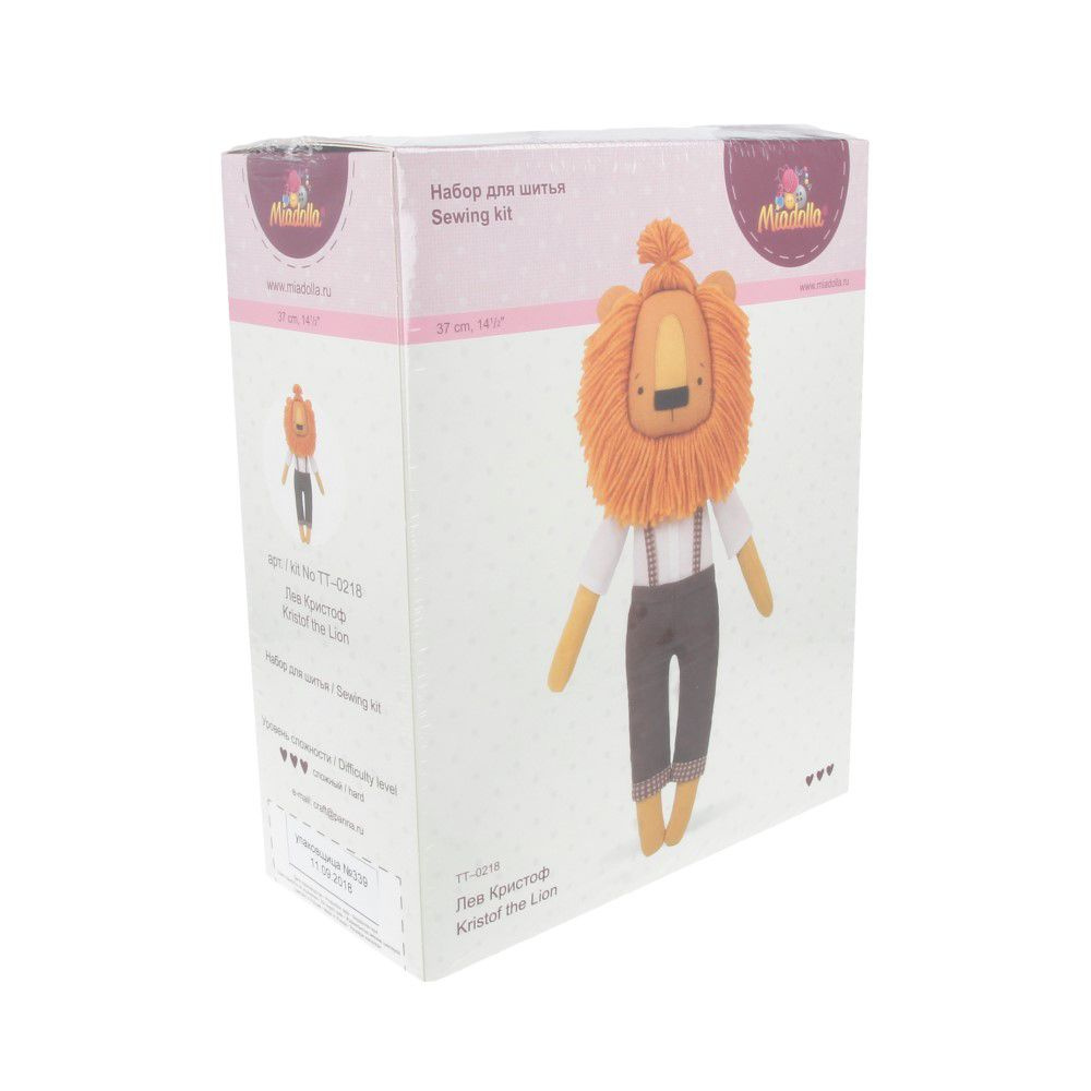 Набор для шитья (изготовления) куклы (игрушки) "Miadolla" TT-0218 Лев Кристоф  #1
