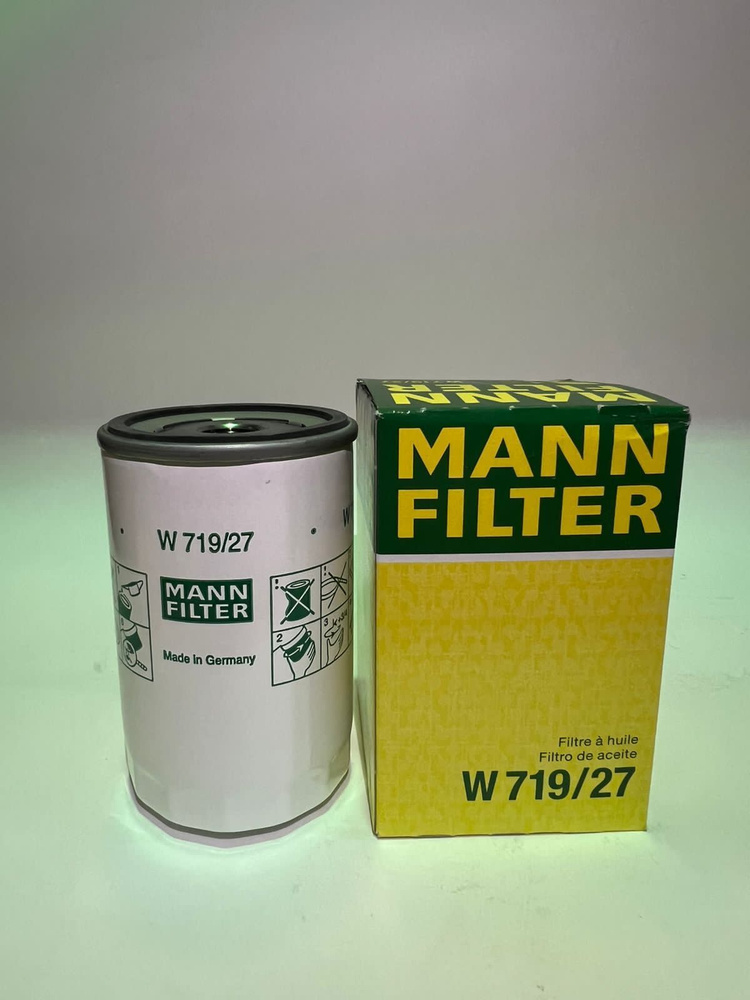 Фильтр масляный MANN FILTER W719/27 #1