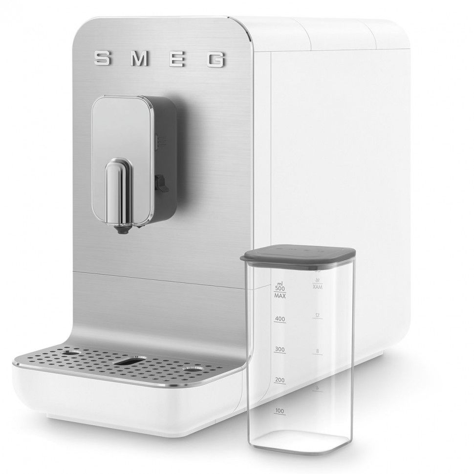 Кофемашина Smeg BCC13WHMEU, автоматическая, зерновой, 19 бар, 8 программ, 1.4 л, белая  #1