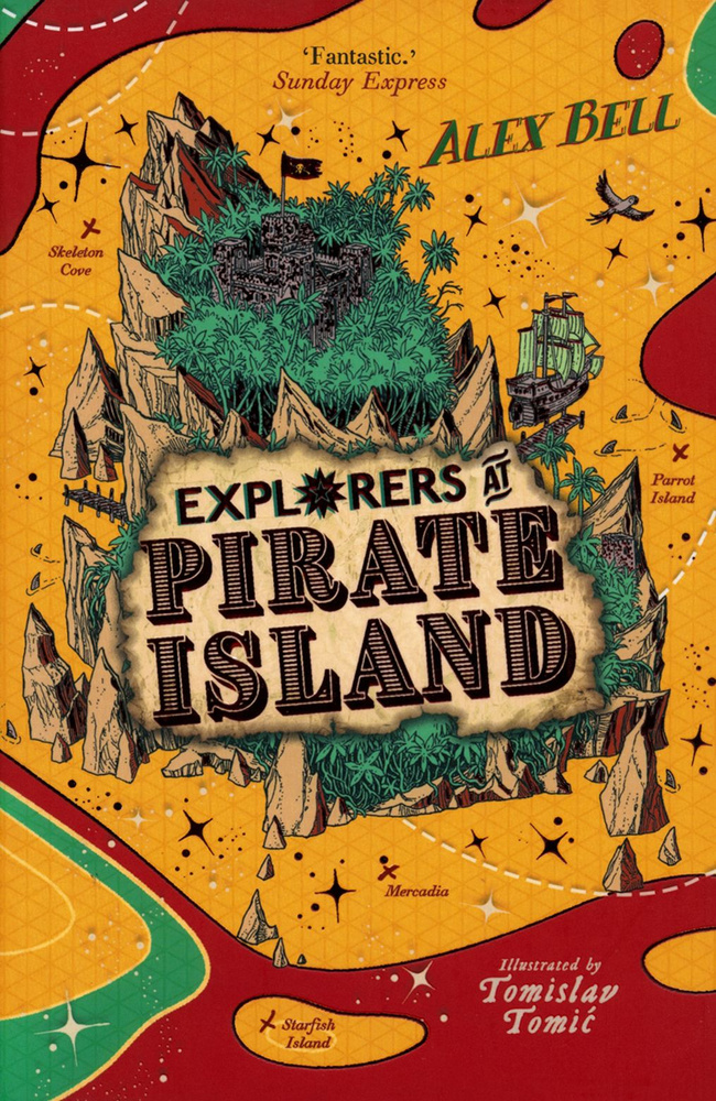 Explorers at Pirate Island / Книга на Английском | Белл Алекс #1