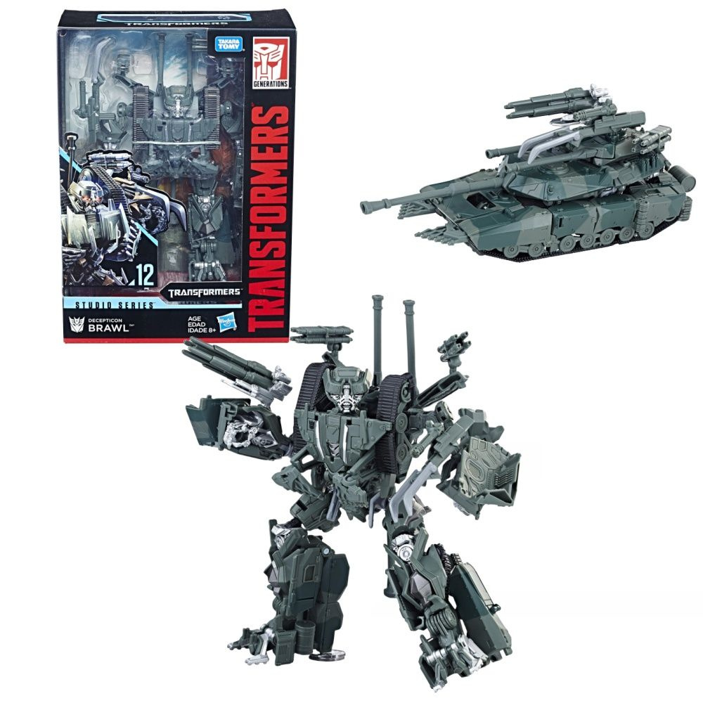 Трансформеры Hasbro Игрушка Studio Series Voyager Transformers SS12 Decepticon Brawl 6,5 дюйма (16,5 #1