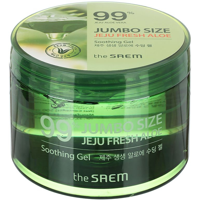 The Saem Гель для ухода за кожей с алоэ универсальный увлажняющий Jeju Fresh Aloe Soothing Gel 99%, 500 #1