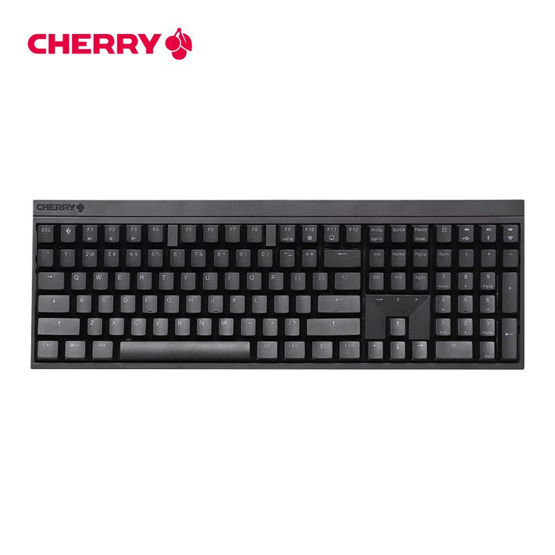 CHERRY Игровая клавиатура беспроводная MX2.0S Wireless-B, (Cherry MX Black), Английская раскладка, желтый #1