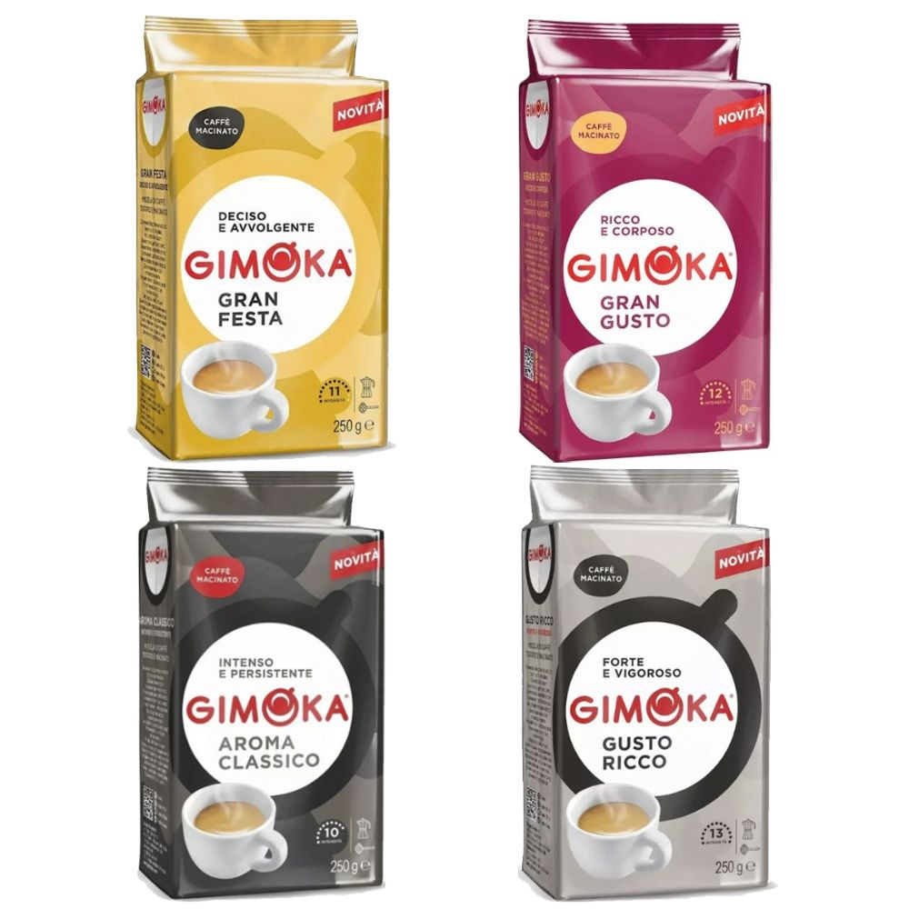 Кофе молотый Gimoka микс 250 г по 4 шт #1