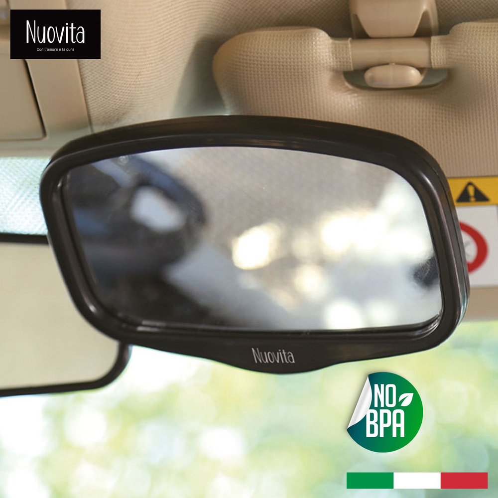 Зеркало детское Nuovita Speculo для наблюдения за ребёнком на заднем сидении автомобиля  #1