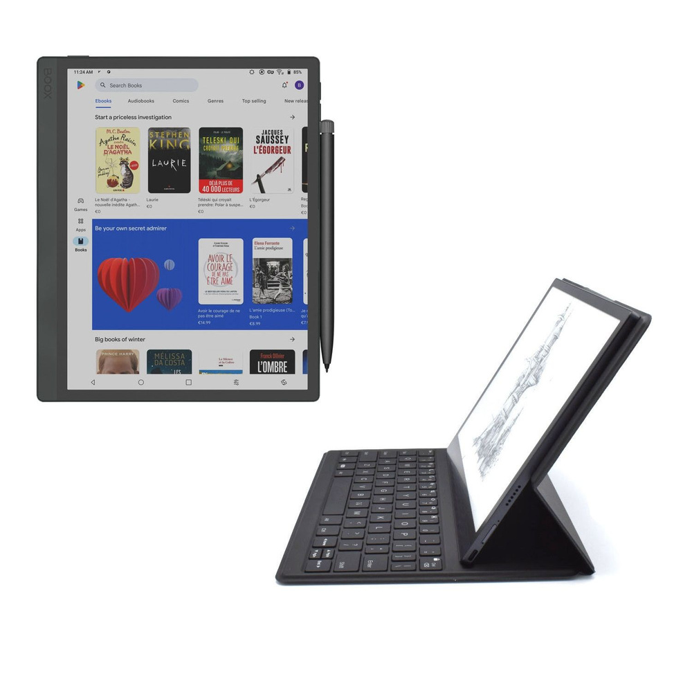 Электронная книга ONYX BOOX Tab Ultra C Pro с чехлом-клавиатурой (10,3 дюйма, цветной экран, Android #1