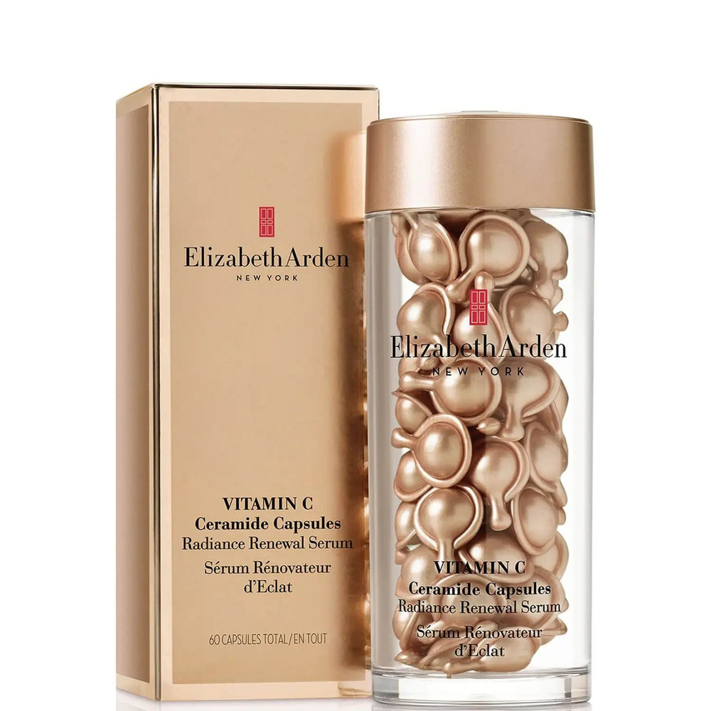 elizabeth arden - vitamin c ceramide capsules radiance renewal serum 90pcs капсулы с витамином с и церамидами #1