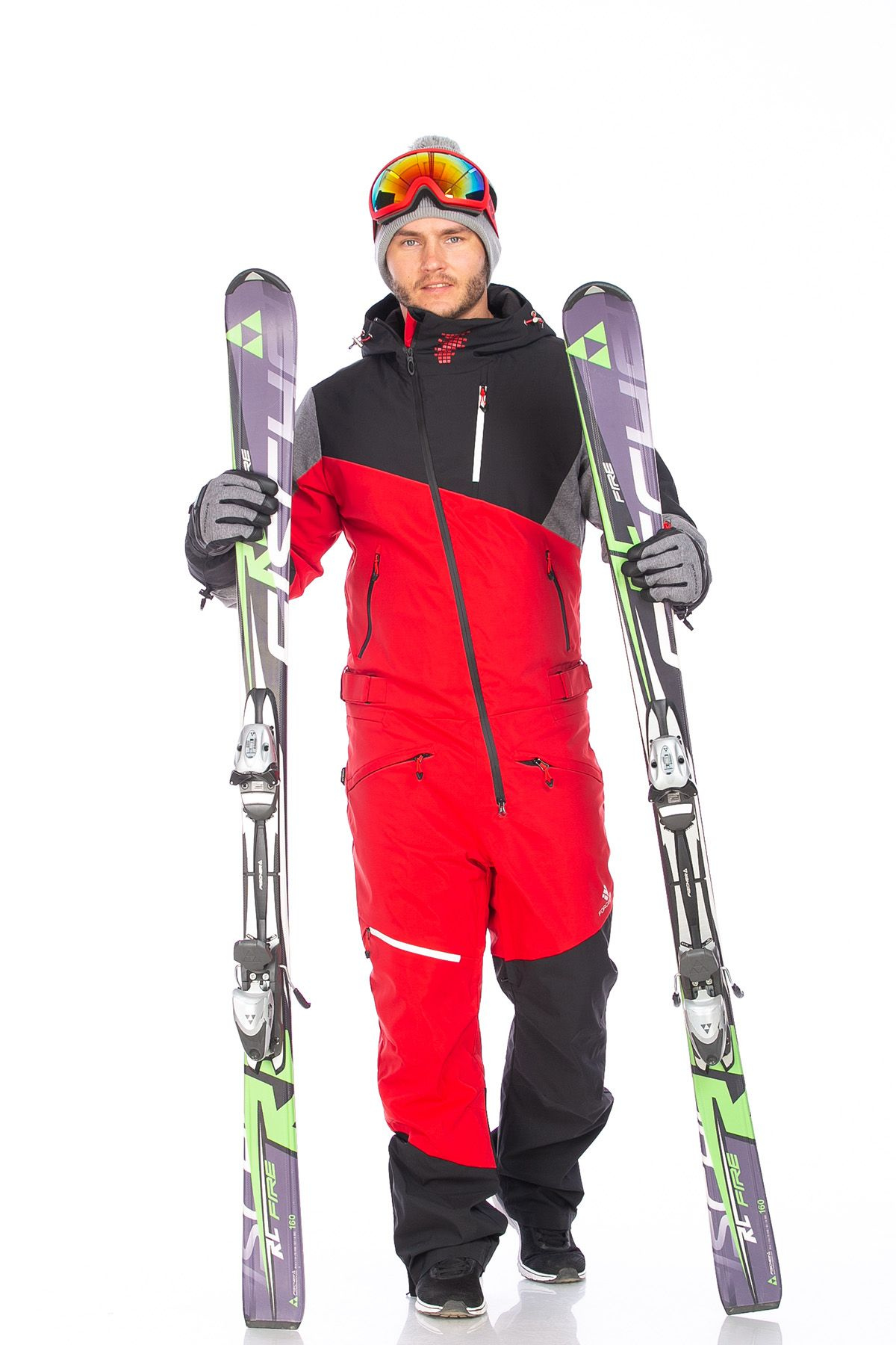Комбинезон горнолыжный спортивный зимний мужской