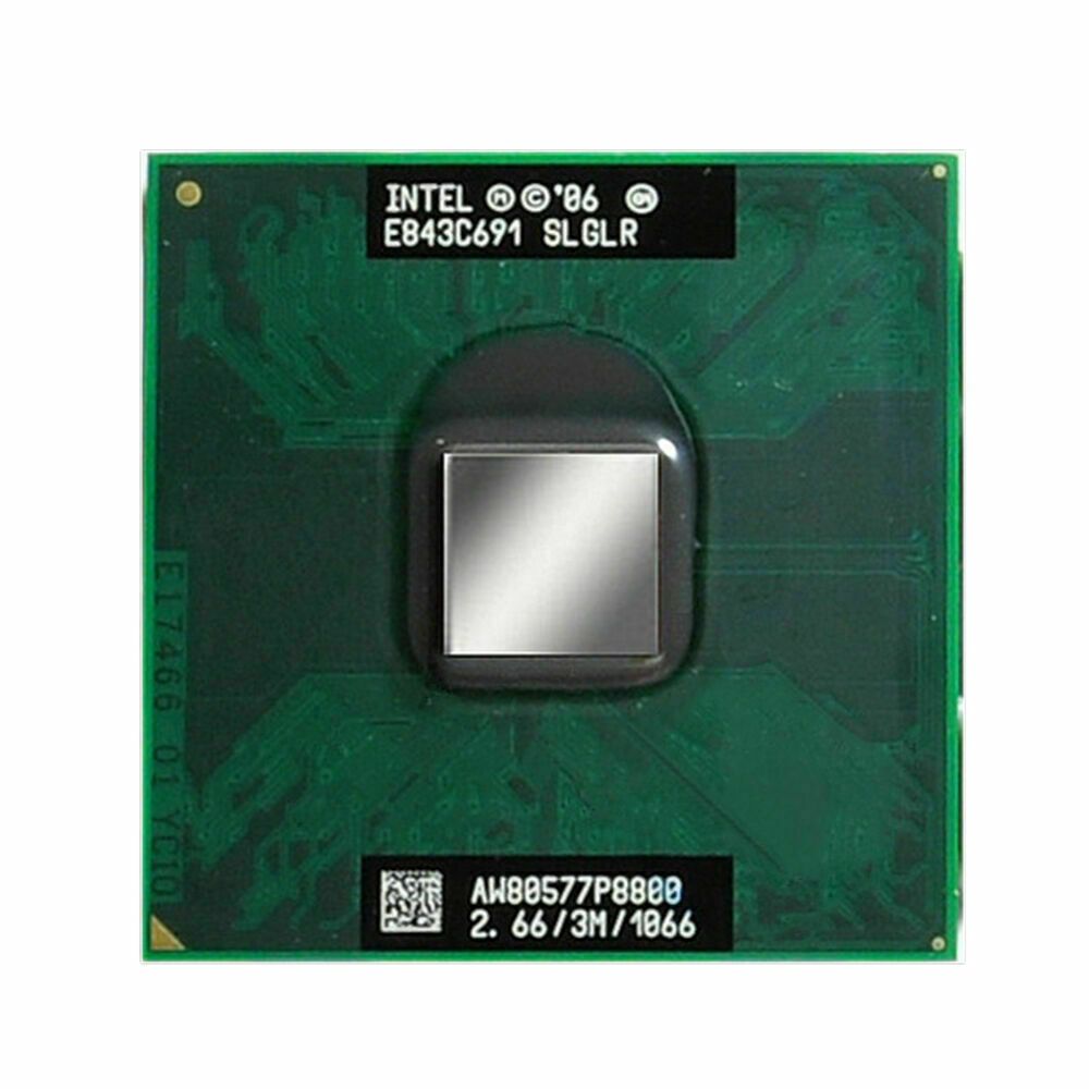 ПроцессордляноутбукаIntelCore2DuoP8800(2,66Ghz,478,3Mb,2C/2T)