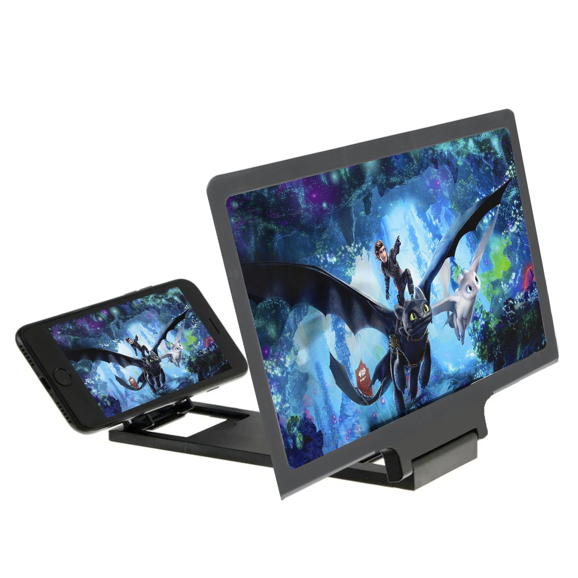 Стеклоувеличительноедлятелефонаскладнойэкранпортативный