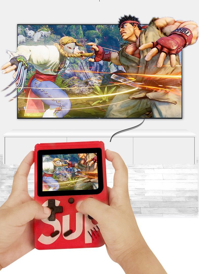 Портативная игровая приставка SUP Gamebox Plus 400 в 1, игровая консоль ...