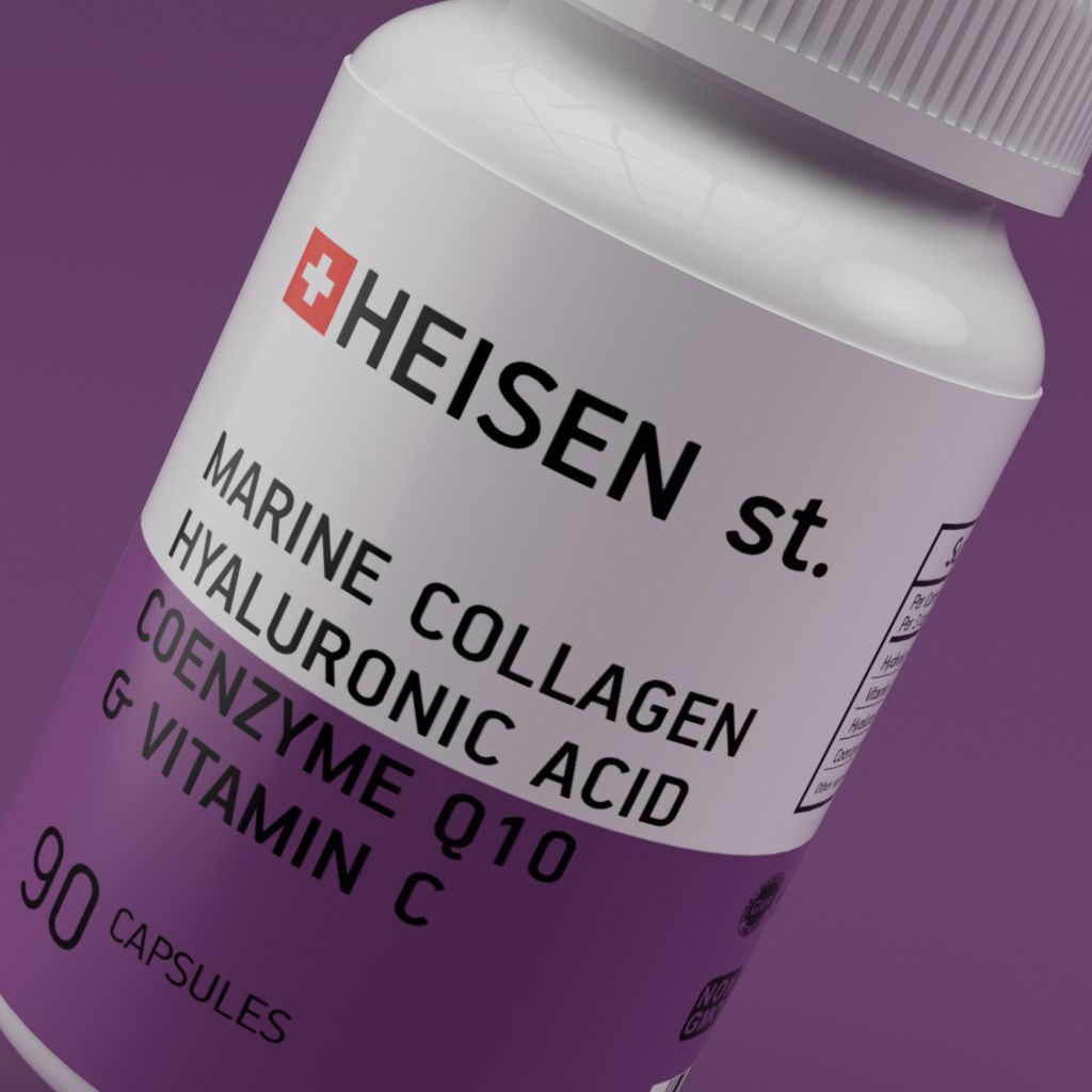 Комплекс морской коллаген, гиалуроновая кислота, коэнзим Q10 и витамин
