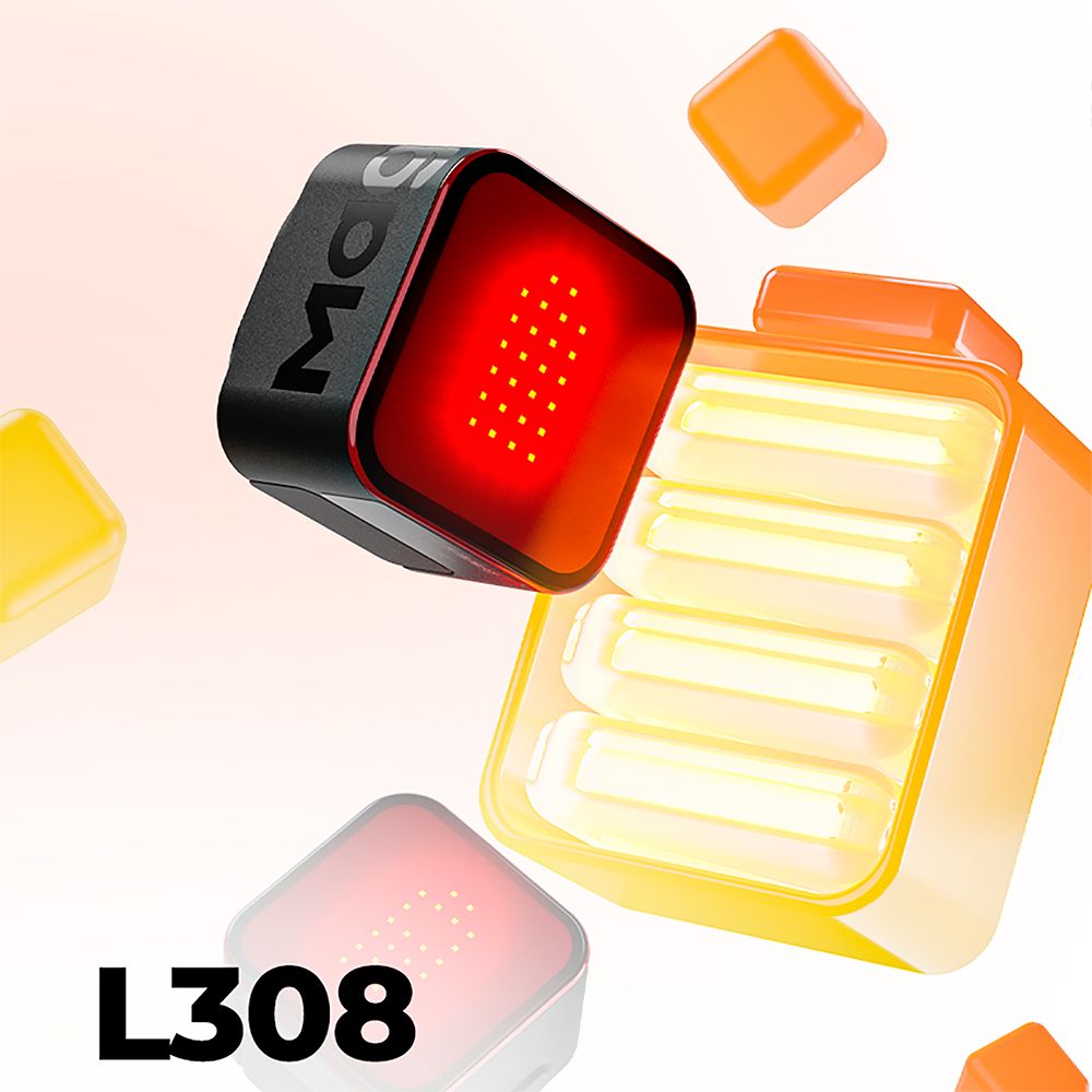 Умный велофонарь Magene L308 настраиваемый со встроенной памятью, с ...
