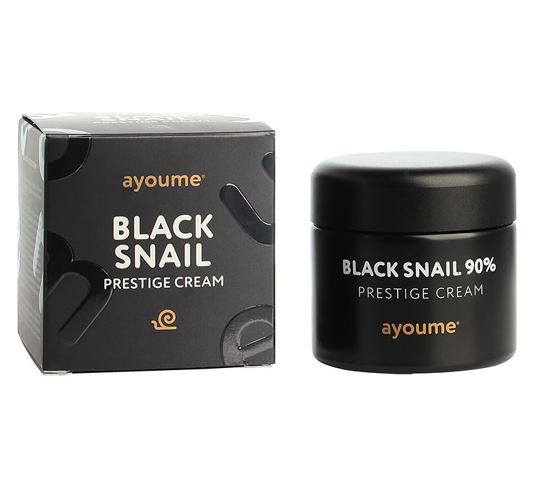 AYOUME Крем для лица с муцином черной улитки Black Snail Prestige Cream, 70мл  #1