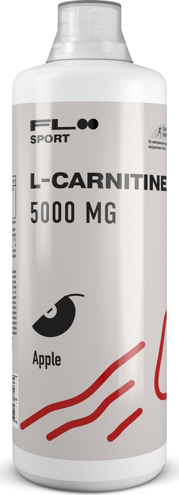 Карнитин Floo Sport L-Carnitine 5000 Apple, 1000 мл #1